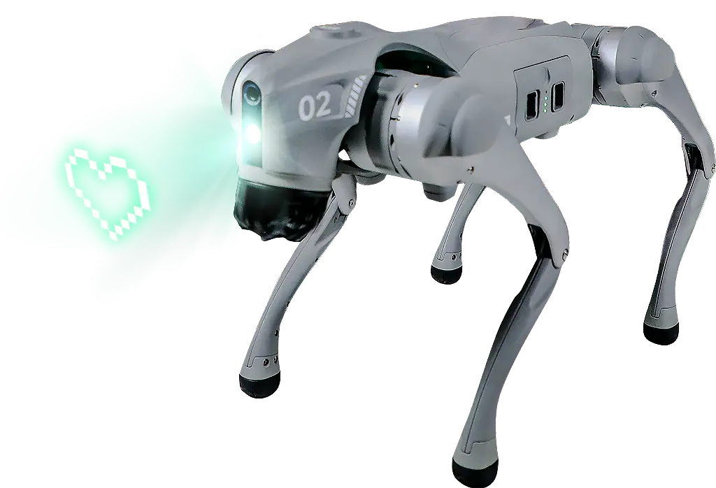 Cão Robo BenBen para Eventos 1 Alugar cão robô São Paulo