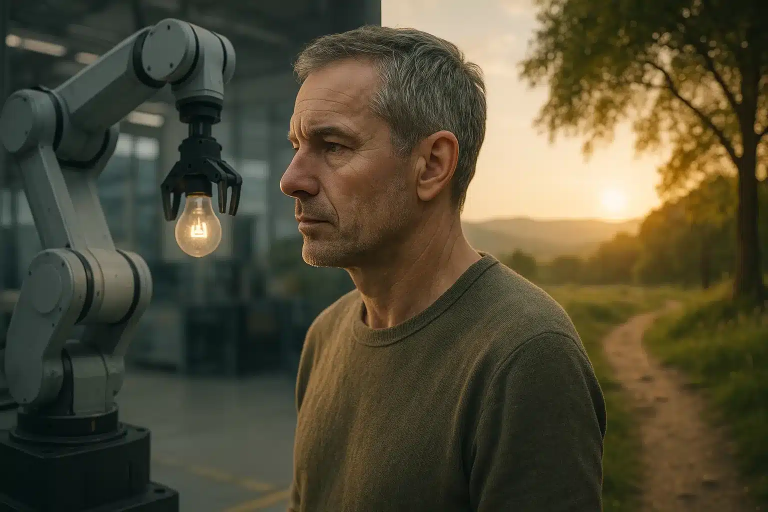 A travessia humana: do automático ao essencial.