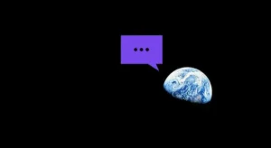 Liderança consciente observando o mundo e refletindo sobre a palavra do ano