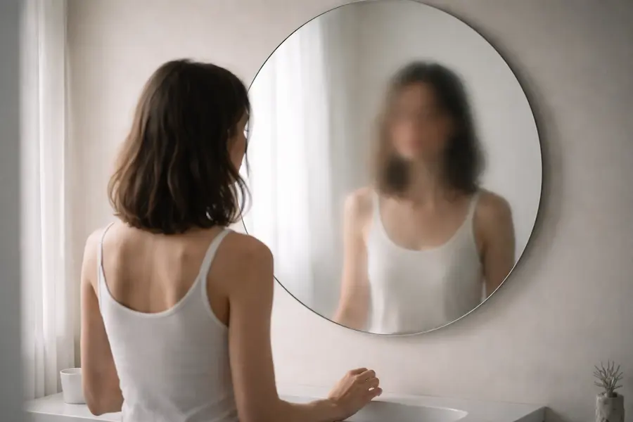 Percepção na liderança: se está confortável, talvez você não esteja liderando 2 rosto humano com parte dos olhos se dissolvendo simbolizando perda de percepção na liderança