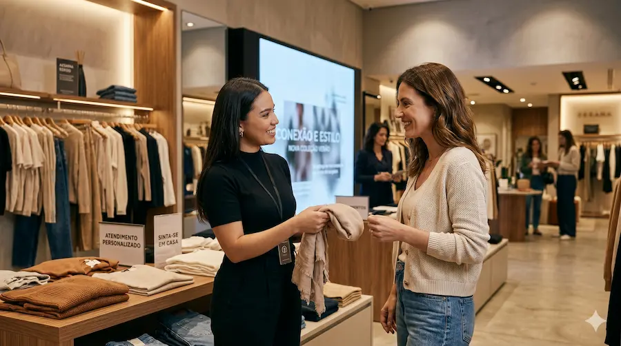 experiência humanizada no varejo com foco no cliente

