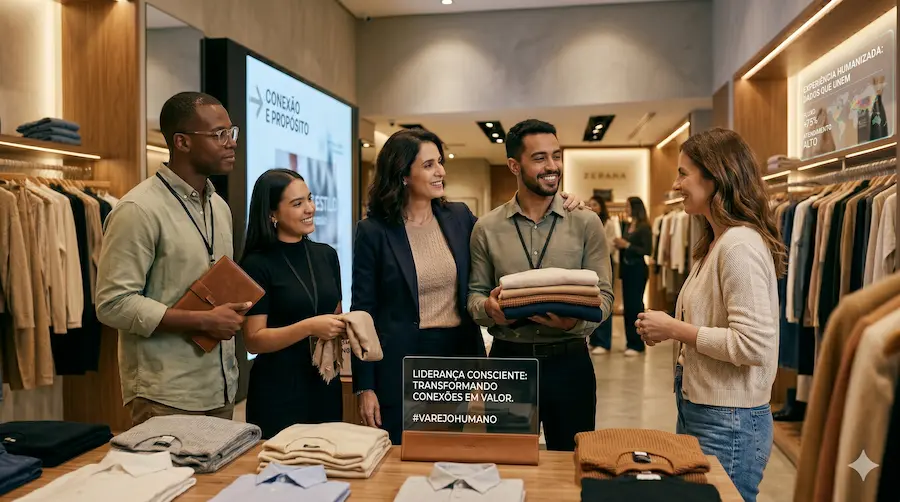  liderança no varejo com foco humano e presença
