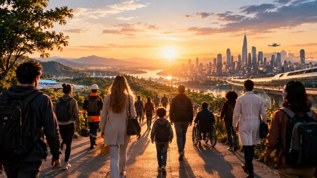 Qual será a próxima grande revolução? 2 cidade futuro cooperacao